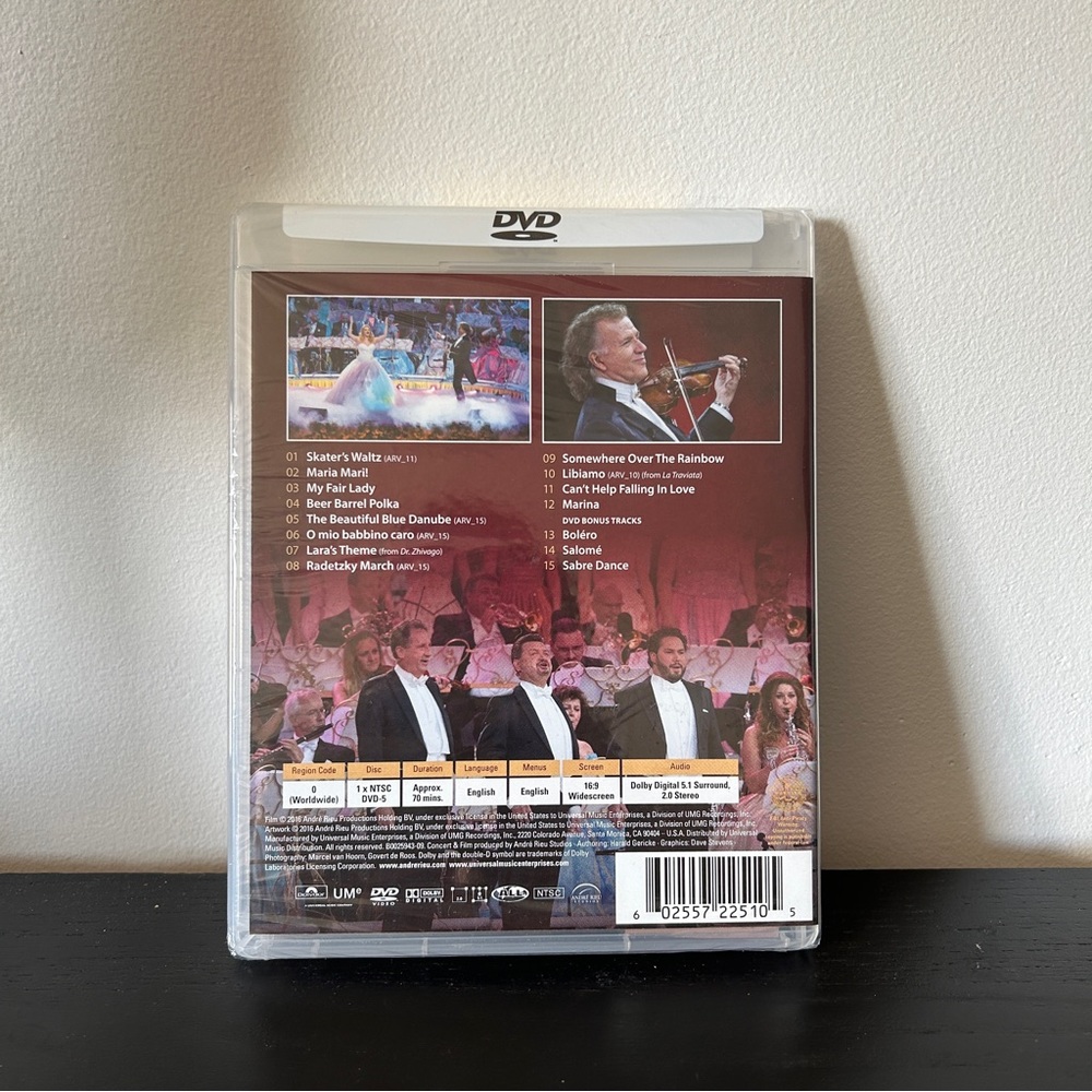 André Rieu Waltzing Forever SEALED DVD - Picture 2 of 3